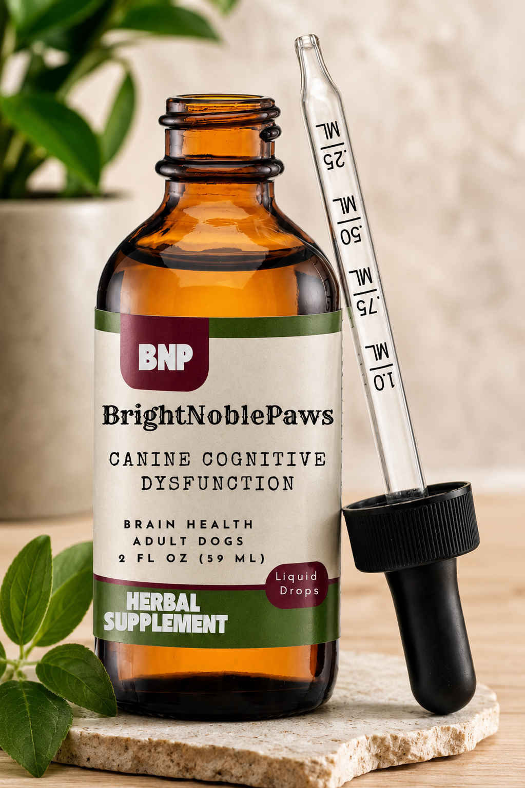 BrightNoblePaws | Supports CCD for adult dogs.