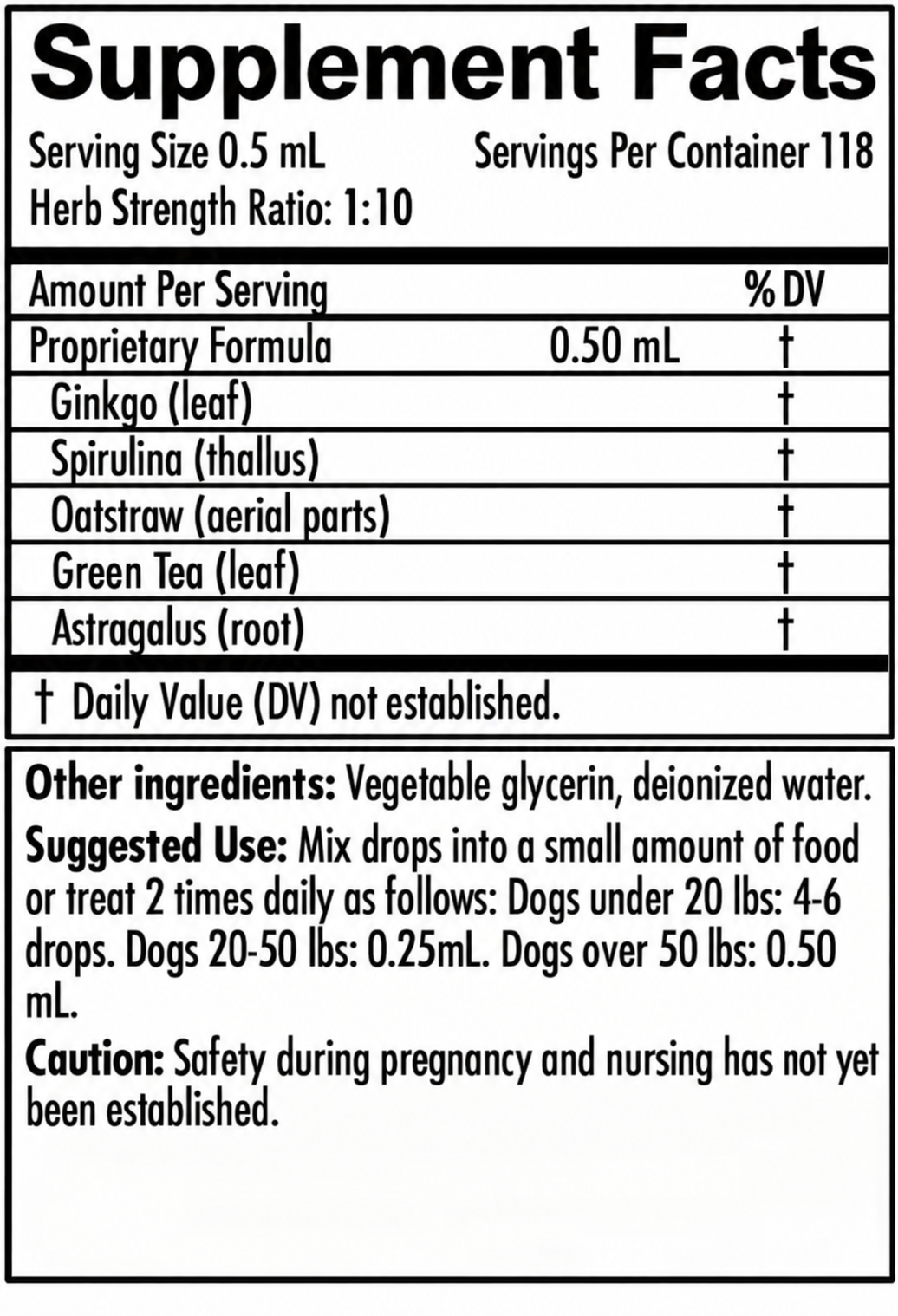 BrightNoblePaws | Supports CCD for adult dogs.