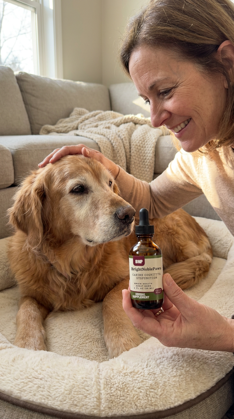 BrightNoblePaws | Supports CCD for adult dogs.